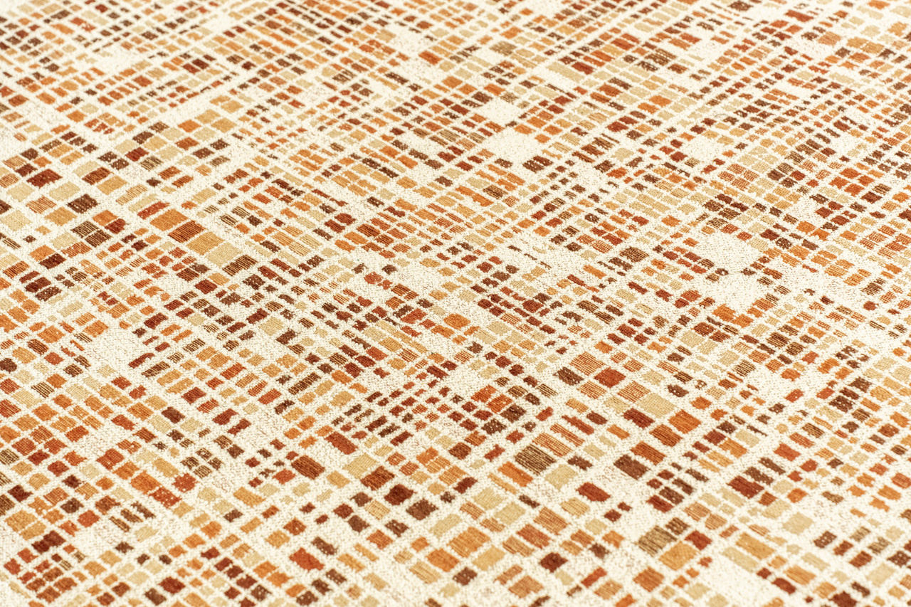 Pumpkin Jacquard Wilton Rug