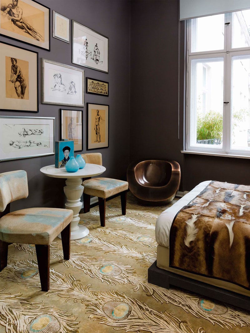 Feathers Lane Luxury Silk / Wool Rug