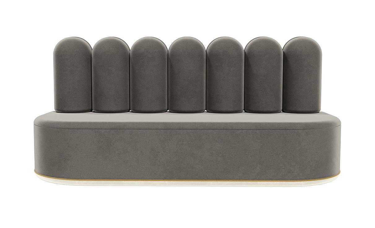 Fluffy Cloud II Grey Sofa