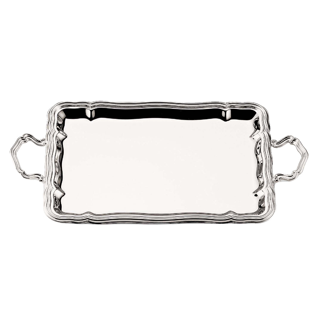 '700 Silver-Plated Tray With Handles