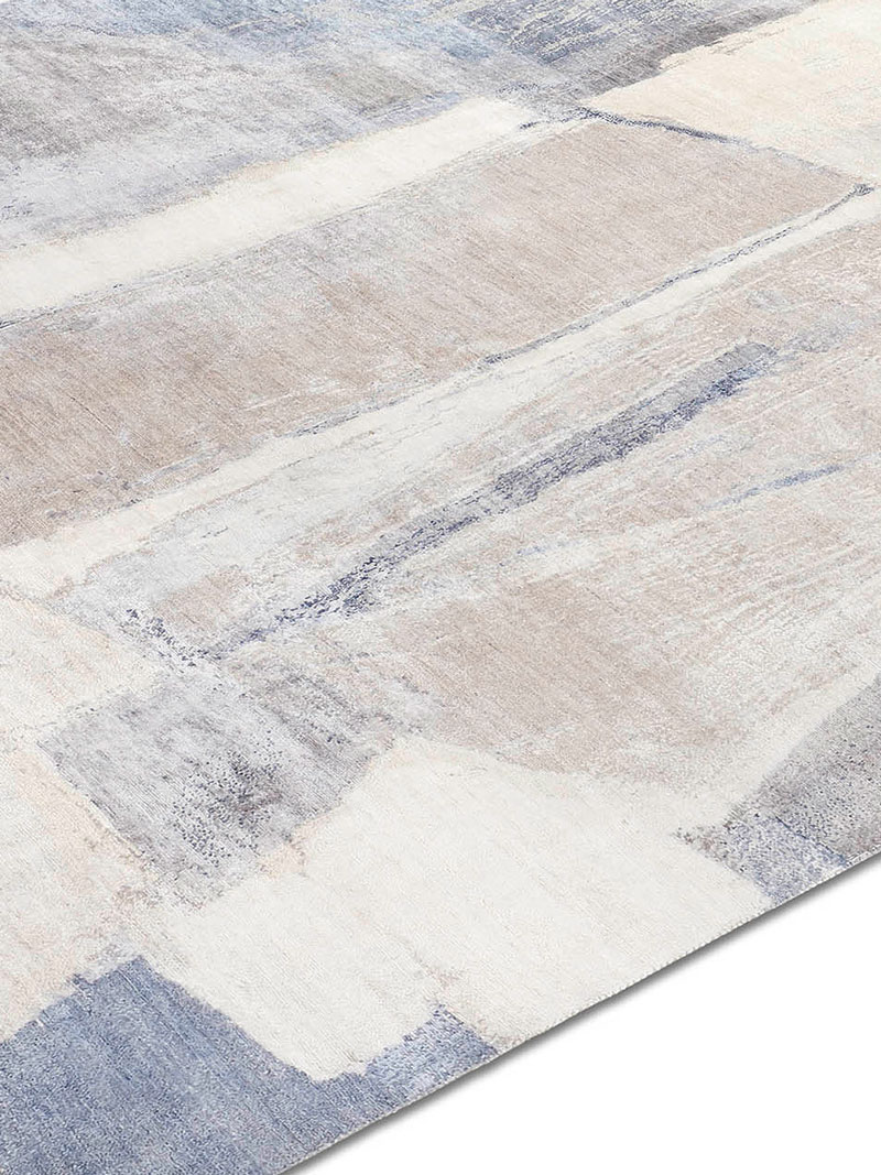 Original Hand-Knotted Silk / Wool Rug