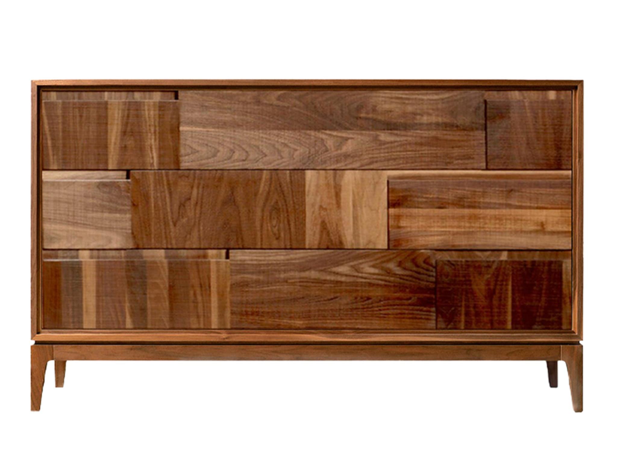 Trama e Ordito Brown Handcrafted Chest of Drawers
