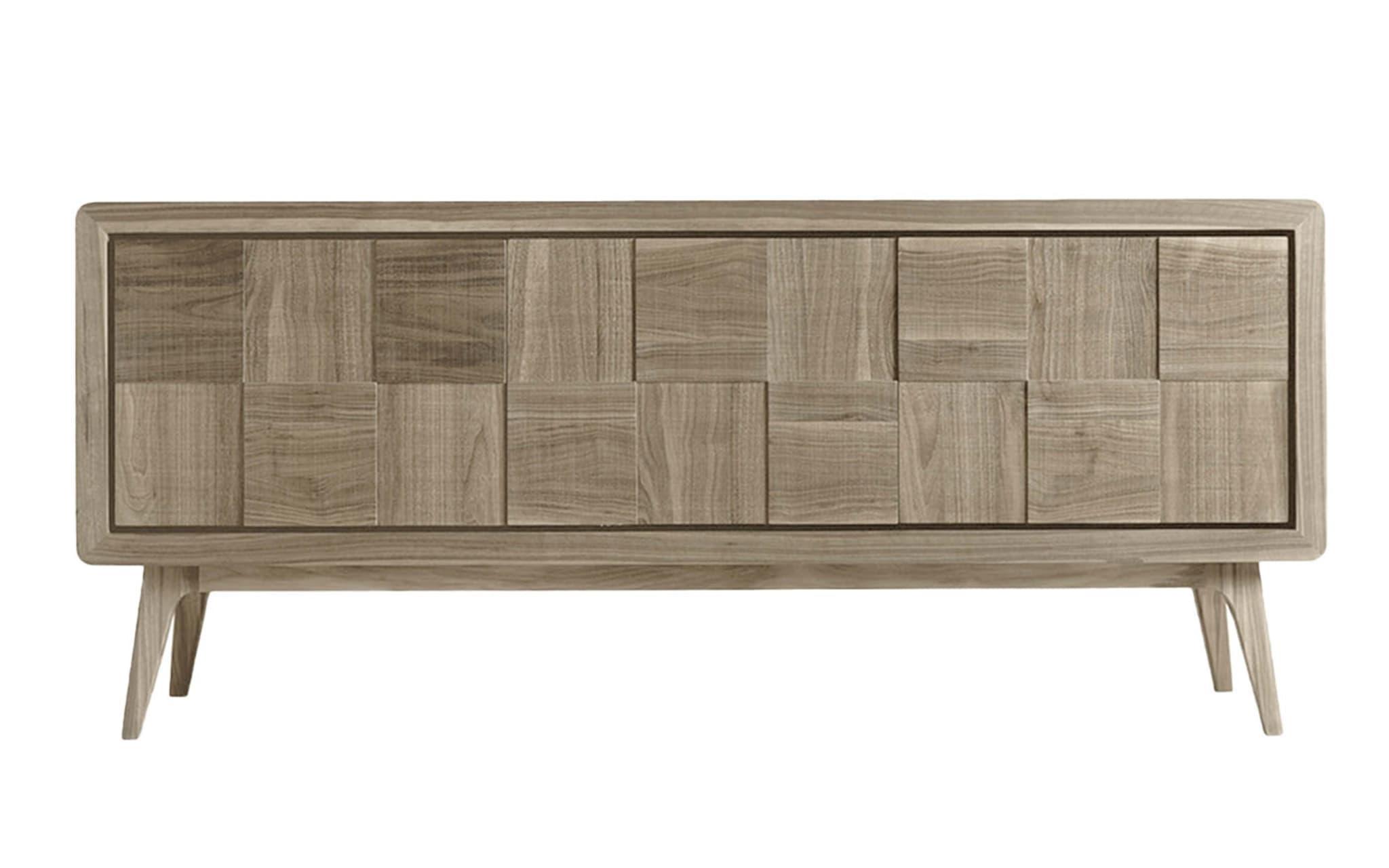 Artes Squared Beige Contemporary Sideboard