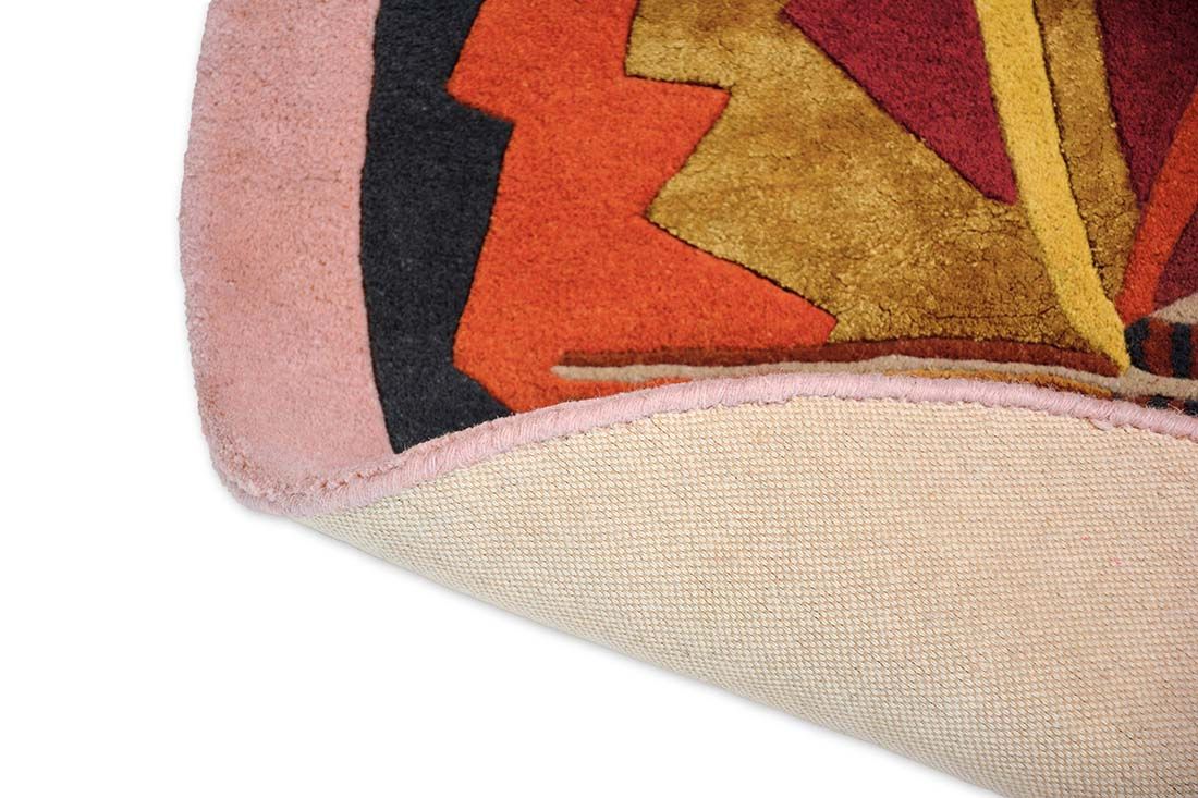 Zodiac Leo Hand Woven Round Rug | Size: Ø 200 cm