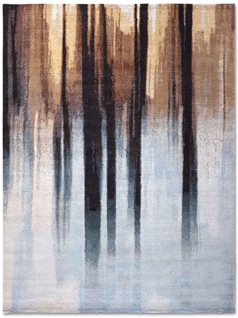 Woods Hand-Woven Exquisite Rug ☞ Size: 122 x 183 cm