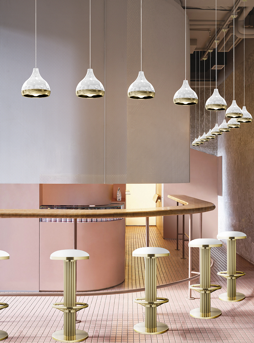 Elegant Beam Suspension Lamp - 2
