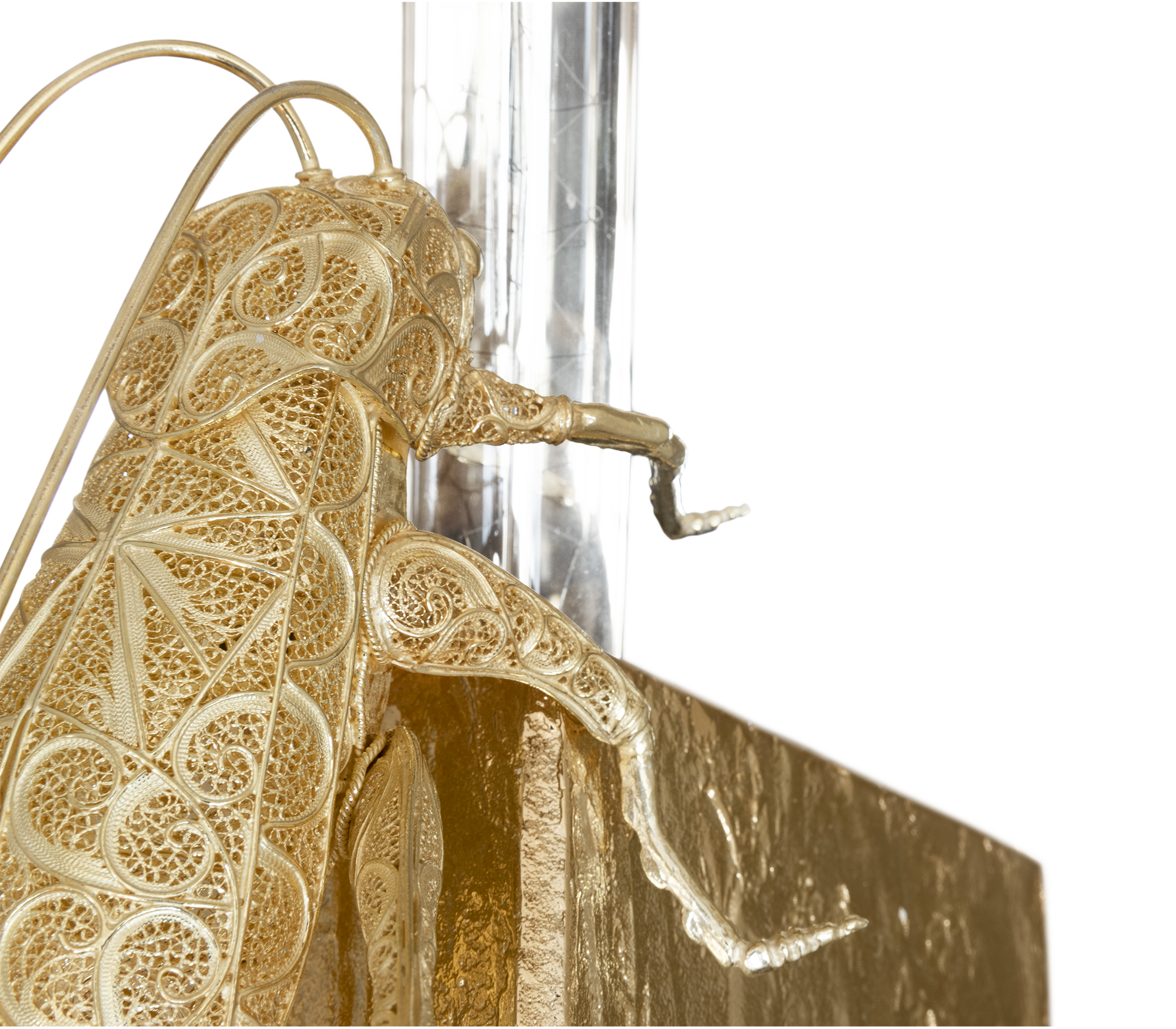 Aurora Filigree Cricket Wall Lamp