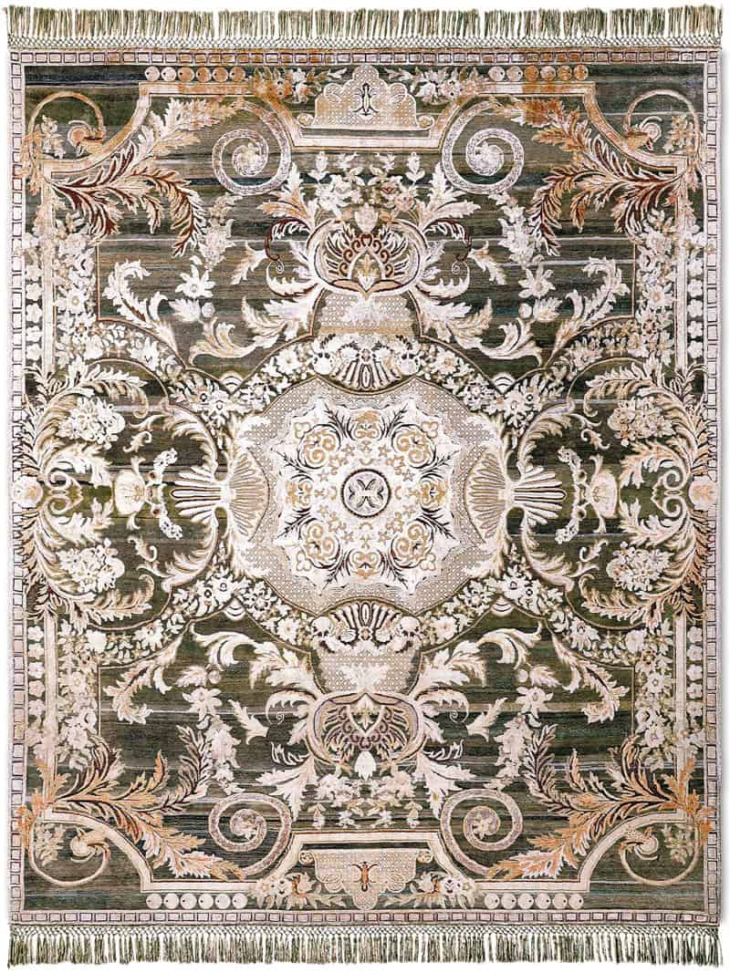 Aubusson Mix Hand-Woven Exquisite Rug ☞ Size: 300 x 400 cm