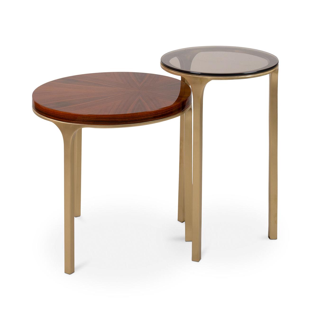 Two-Tier Layered Side Table