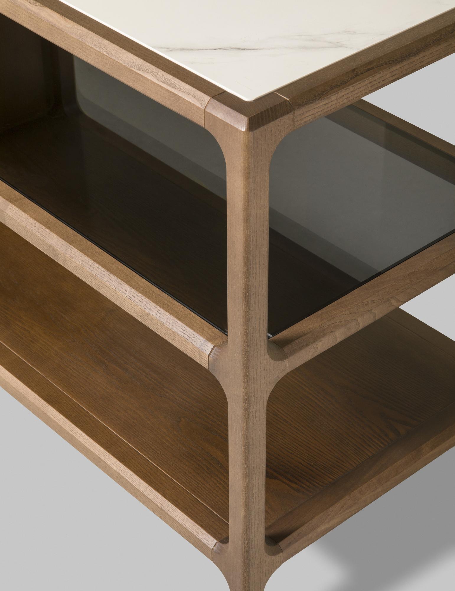 Bellagio Luxe Leather Handcrafted Sideboard
