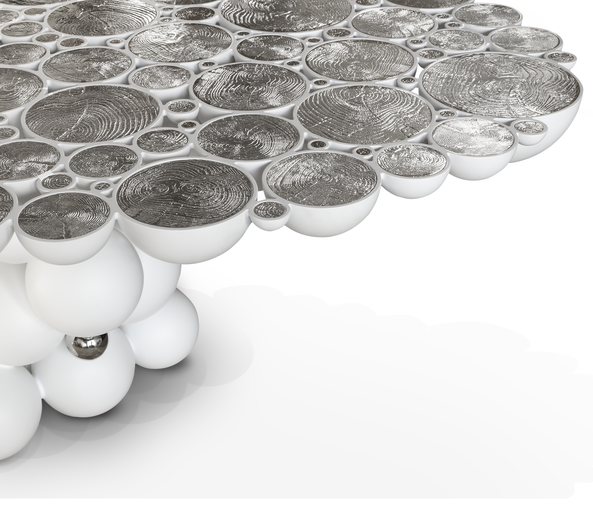 White Luxe Dining Table