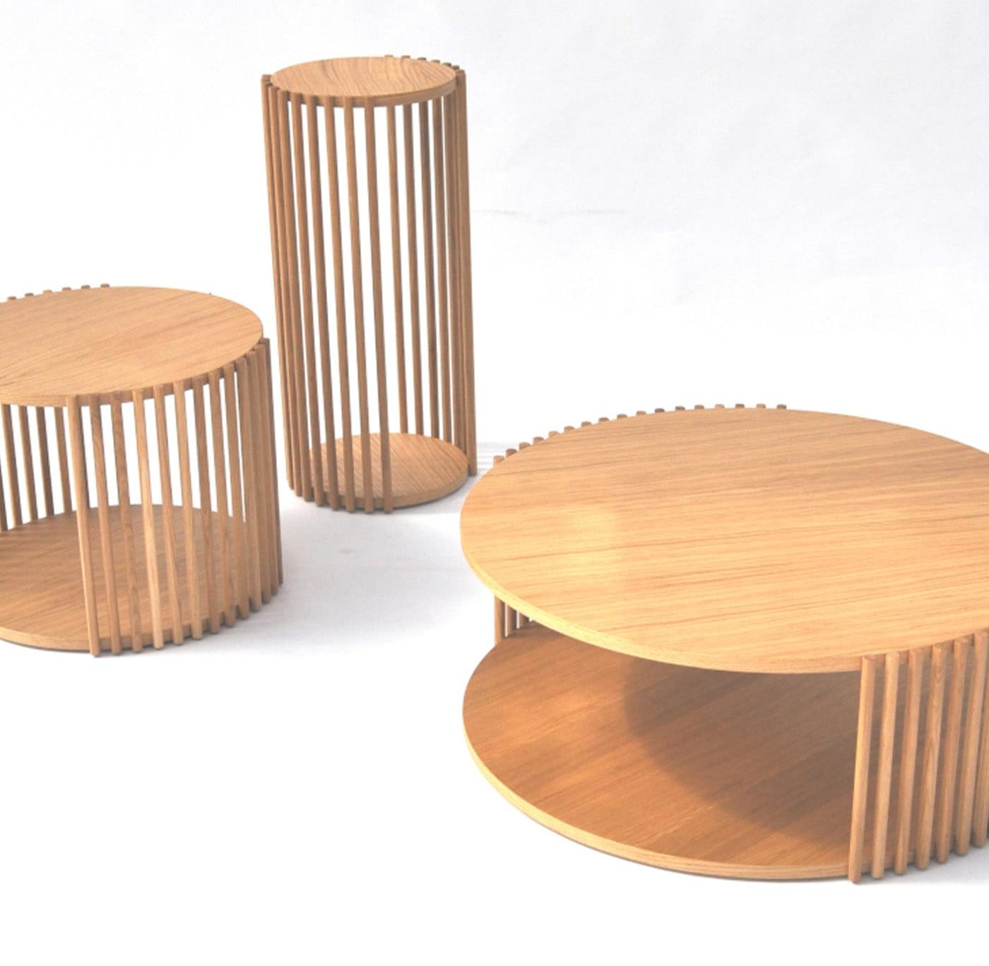 Premium Durmast Coffee Table Low