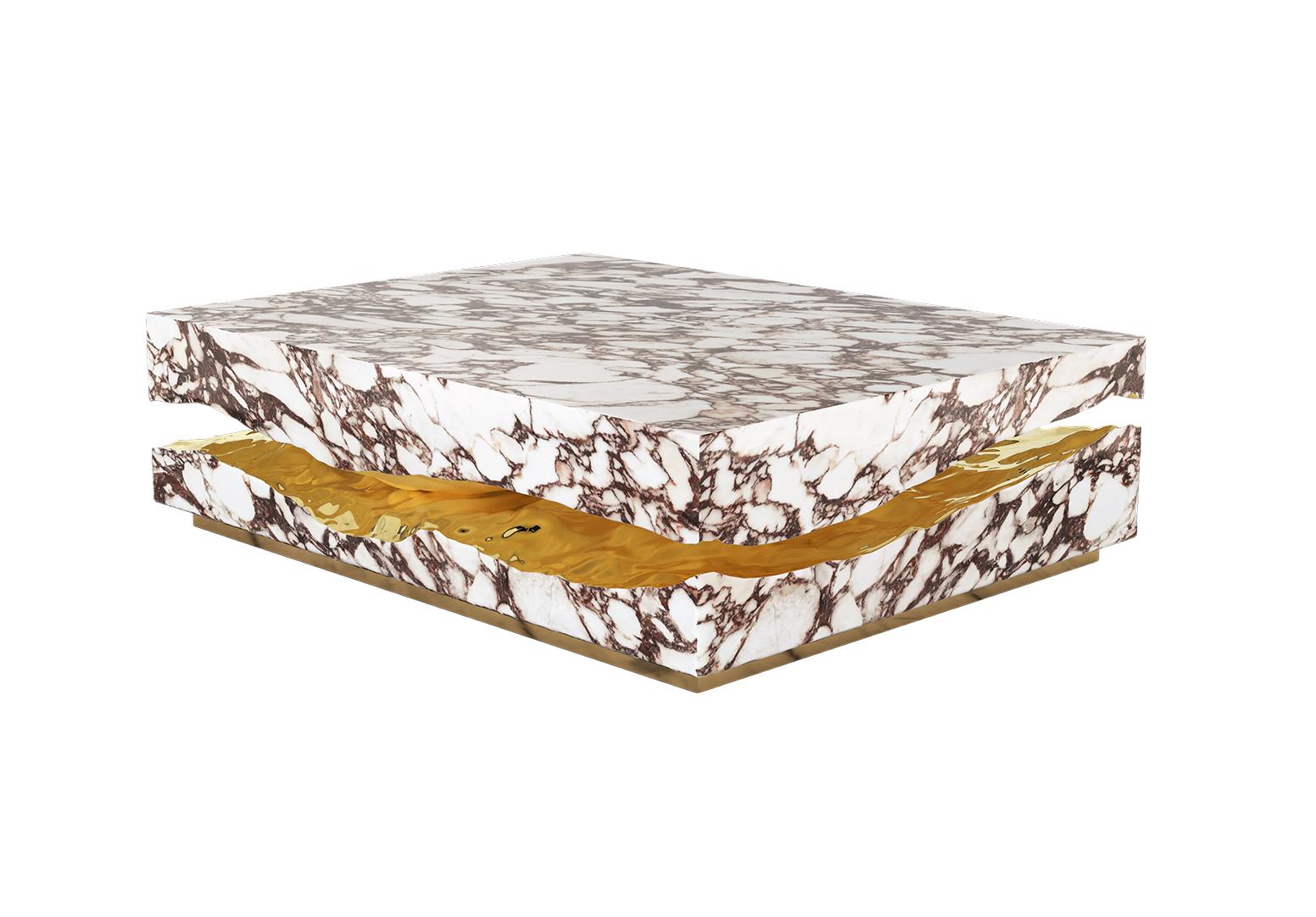Calacatta Violla Marble Designer Table