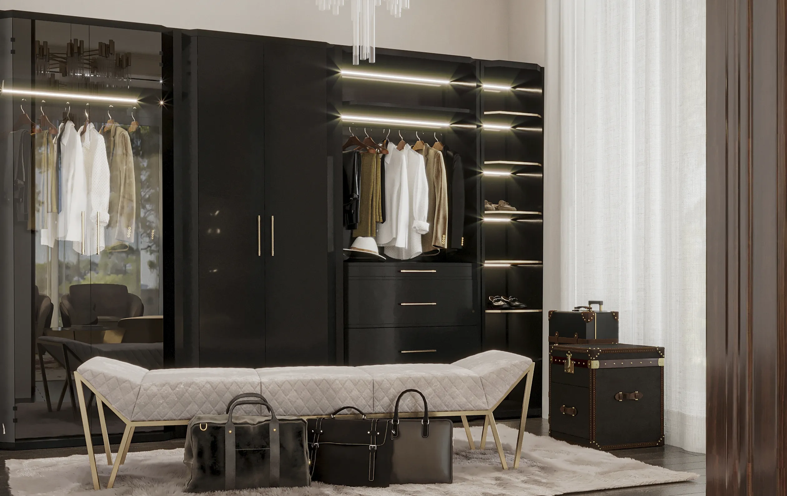 Rhythm Beige Closet - 3