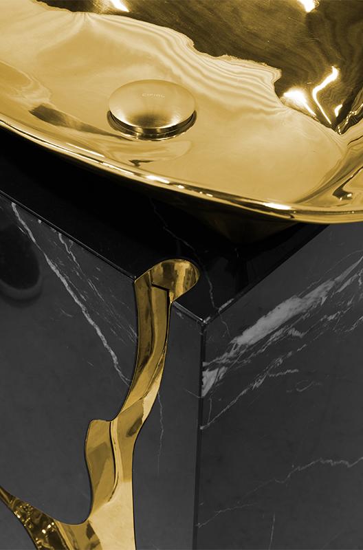 Shattered Texture Pedestal Basin