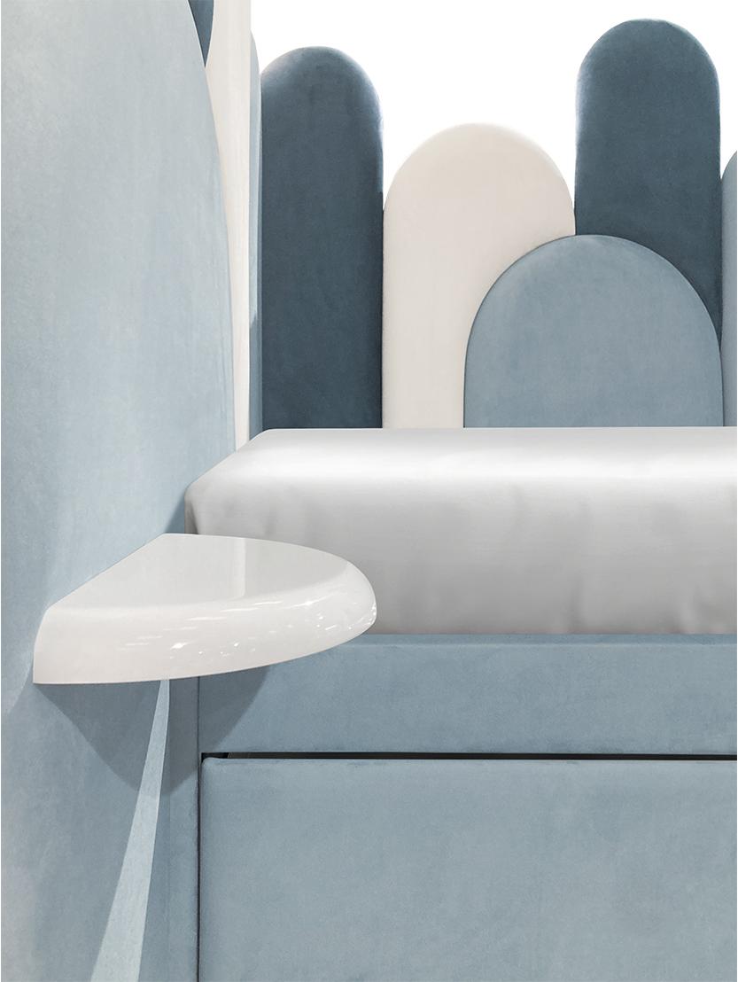 Cozy Haven Corner Soft Bed | Configuration: 2 Drawers | Mattress Size: 190 x 200 cm