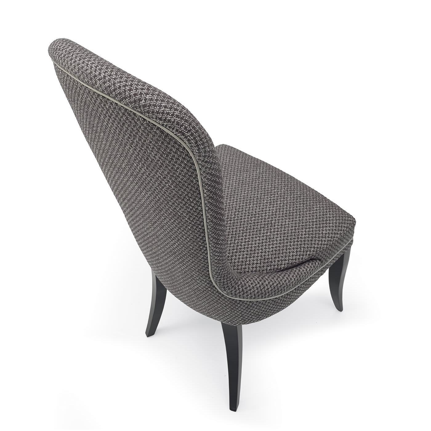 Gray Artisan Crafted Chair