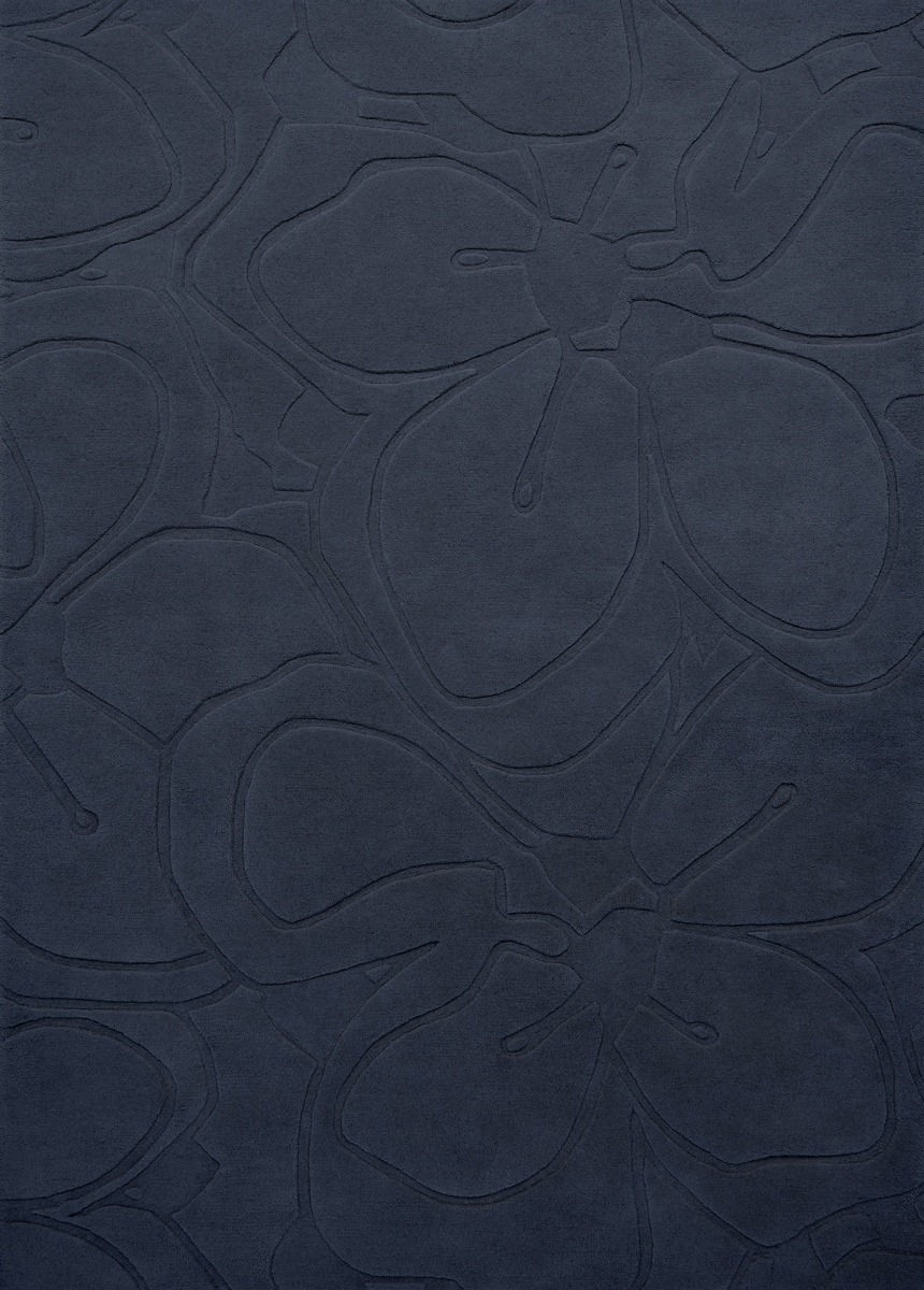 Magnolia Blue Designer Rug | Size: 250 x 350 cm