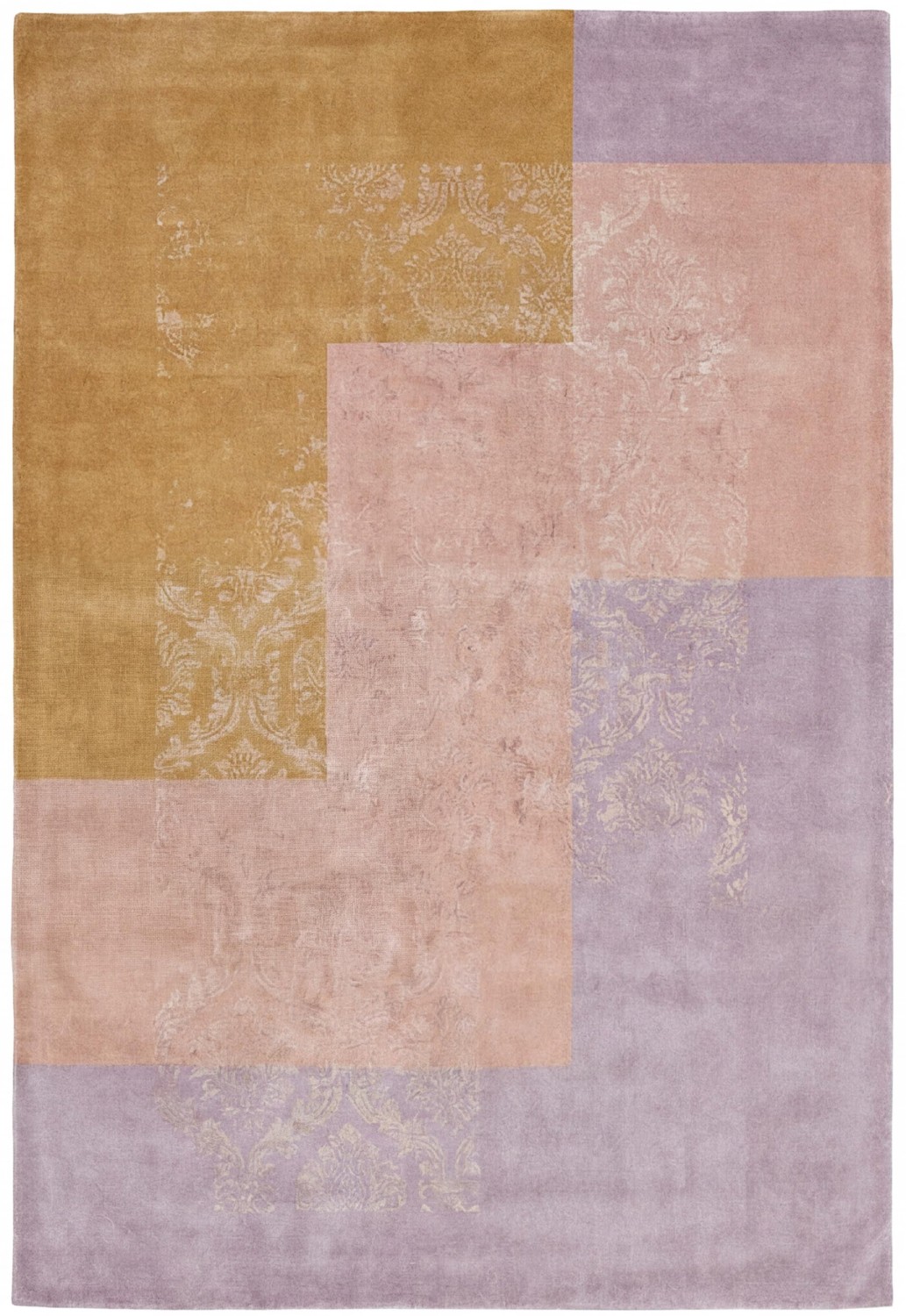 Dusty Mosaic Blush Artisan Rug