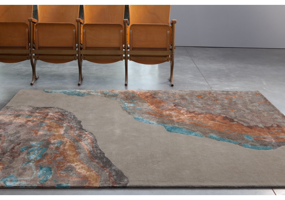 Gemstone Viscose / Wool Hand-woven Luxury Rug | Size: 250 x 350 cm