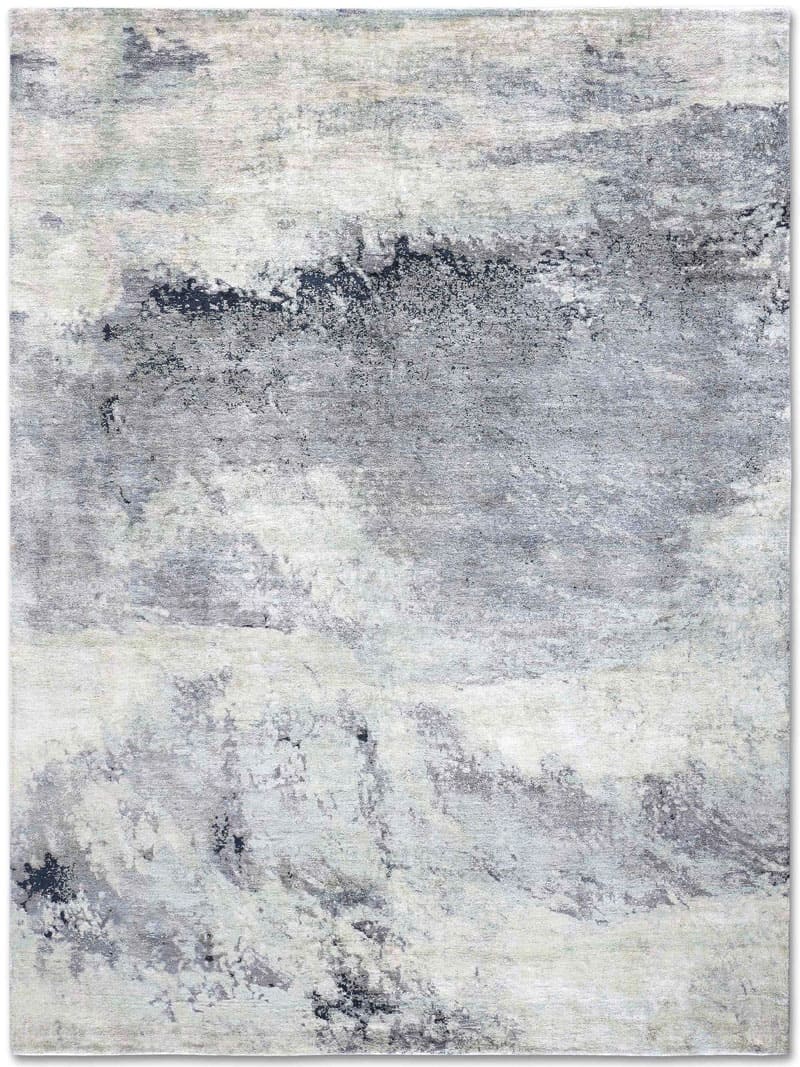 Waves Hand-Woven Exquisite Rug ☞ Size: 183 x 274 cm