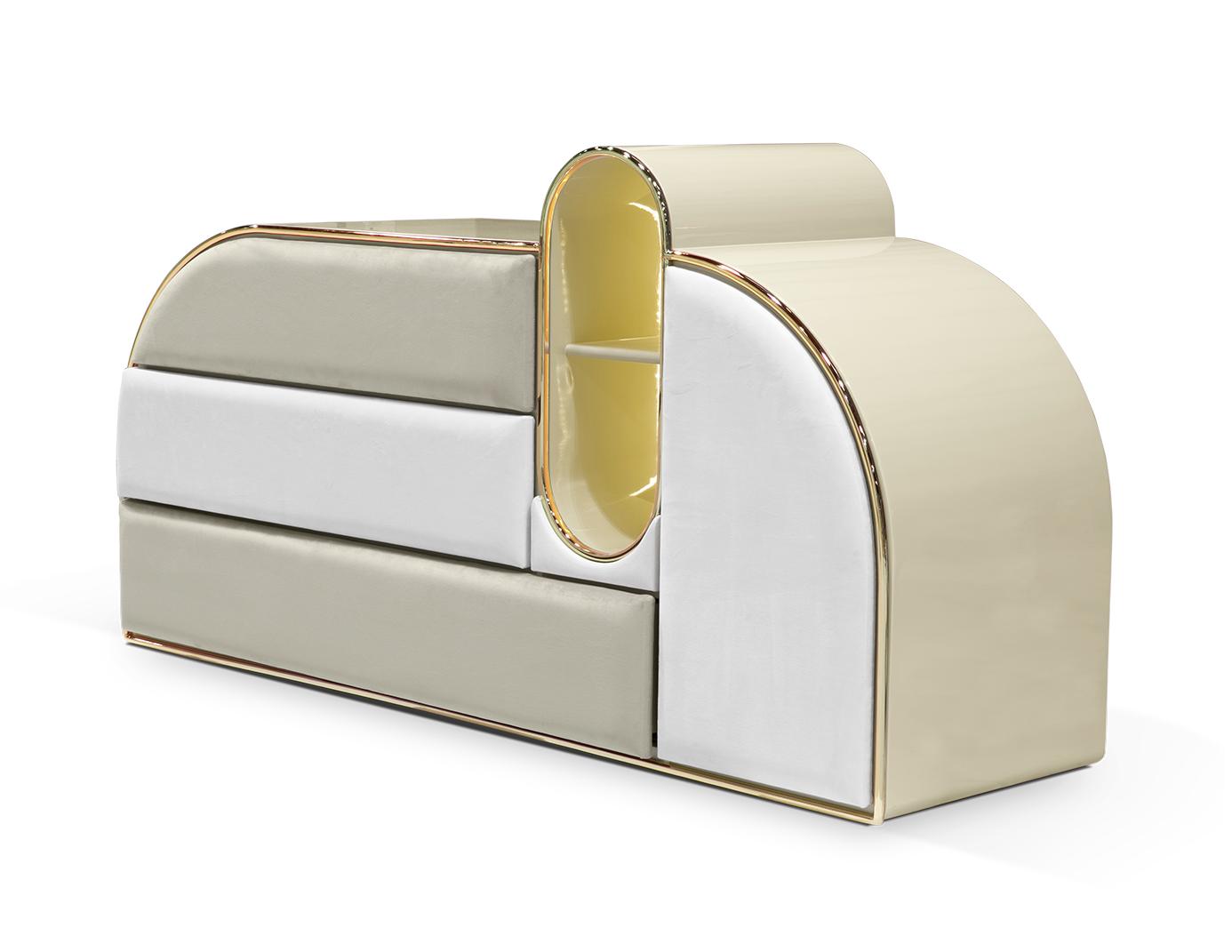 Candy Triple Beige Chest of Drawers