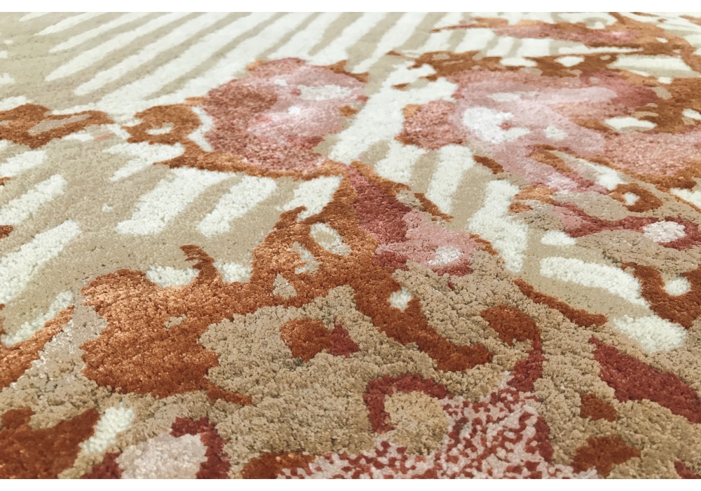 Viscose / Wool Hand-woven Abstract Luxury Rug | Size: 200 x 300 cm