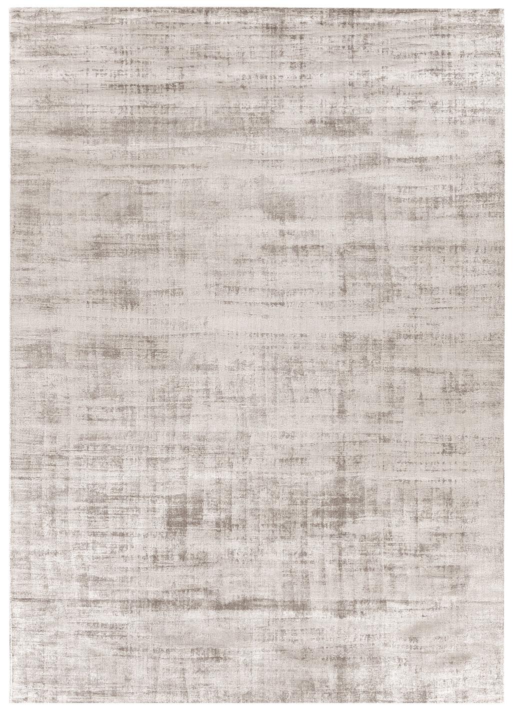 Handwoven Gray Pearl Silk Rug | Size: 270 x 360 cm