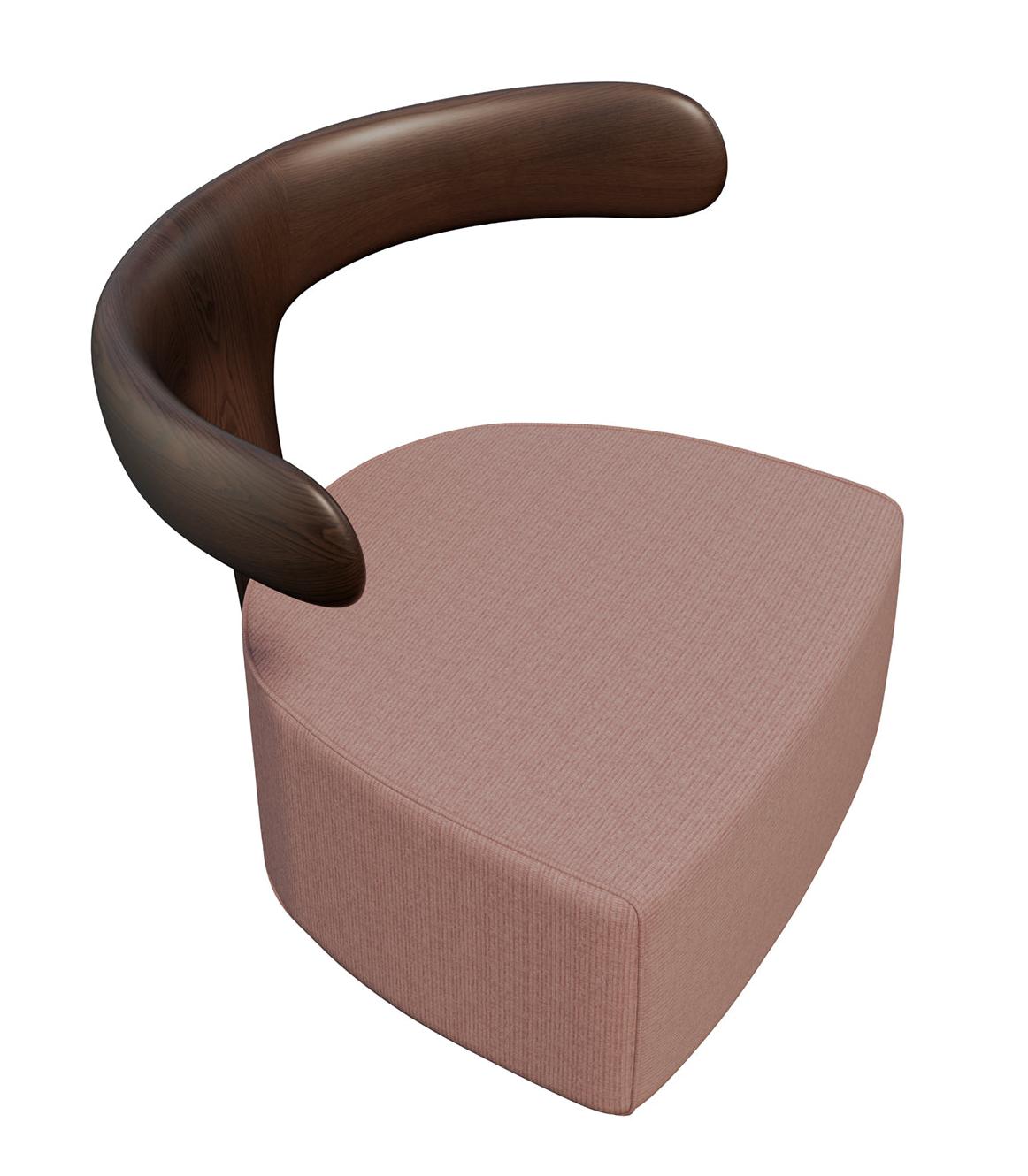 Moby Dick Pink Italian Lounge Chair