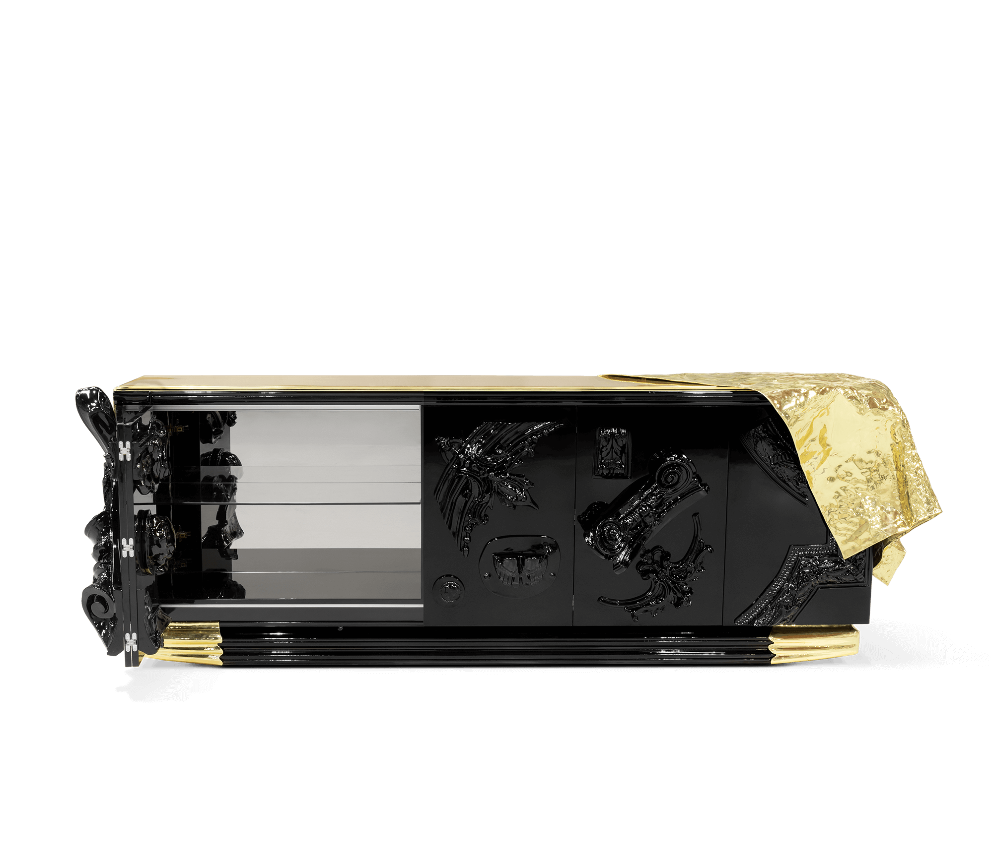 Valiant Black Classic Sideboard