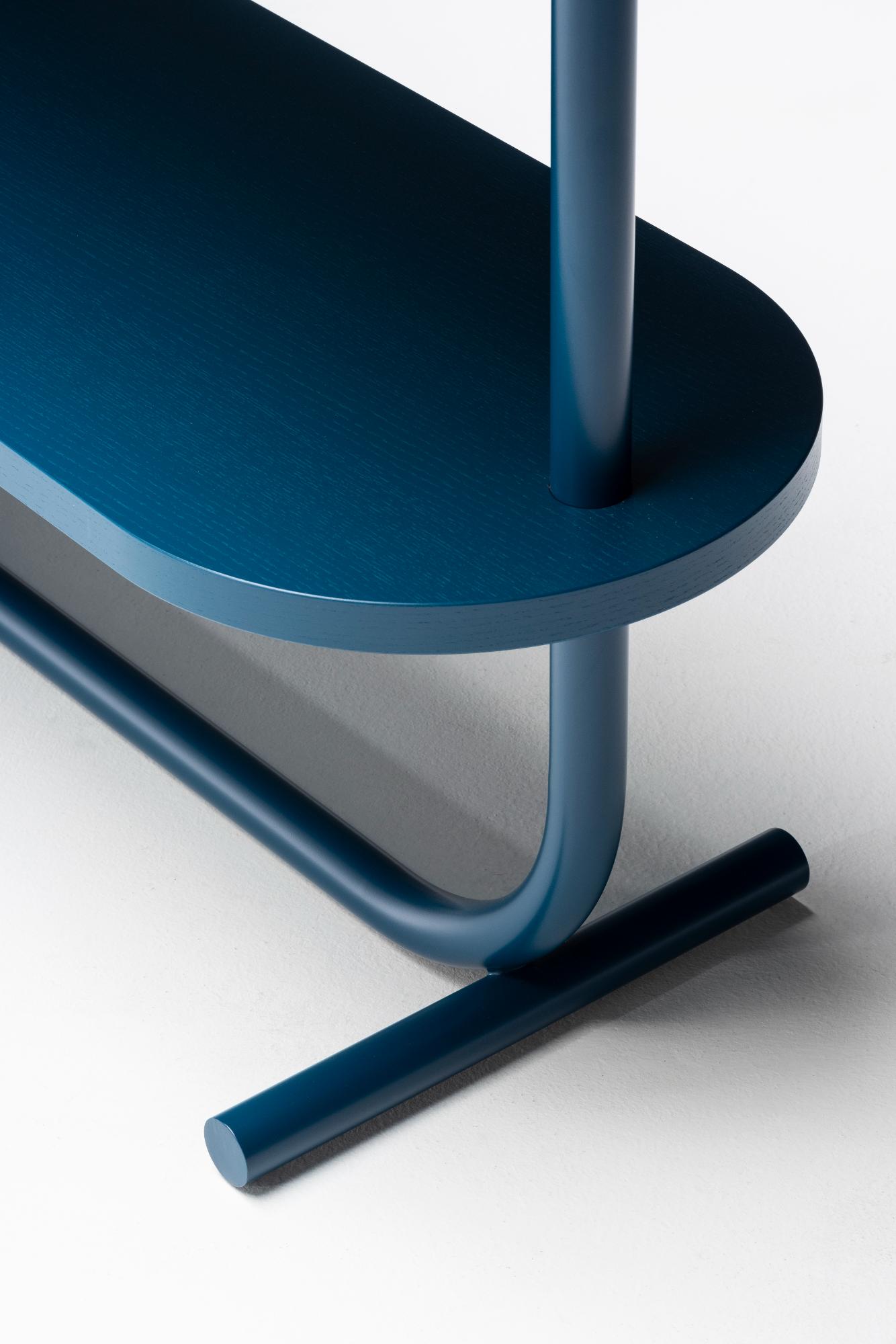Blue Console Table