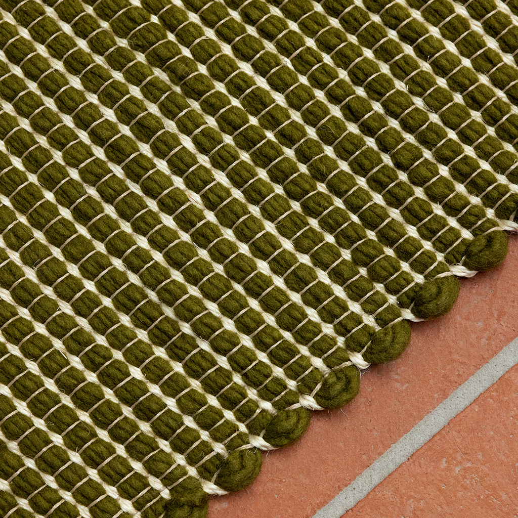 Border Sage Rug | Size: 140 x 200 cm