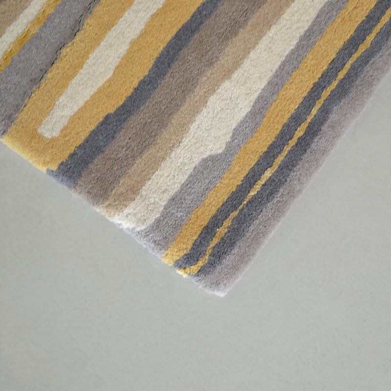 Wool & Viscose Handwoven Rug