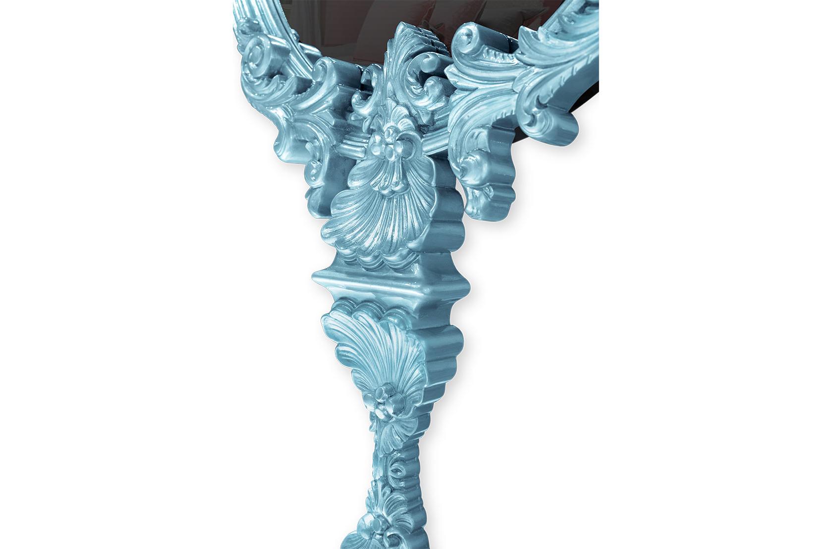Magic Turquoise Mirror with TV
