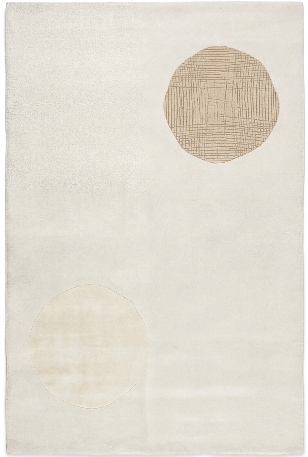 Minimal Dots Handwoven Rug