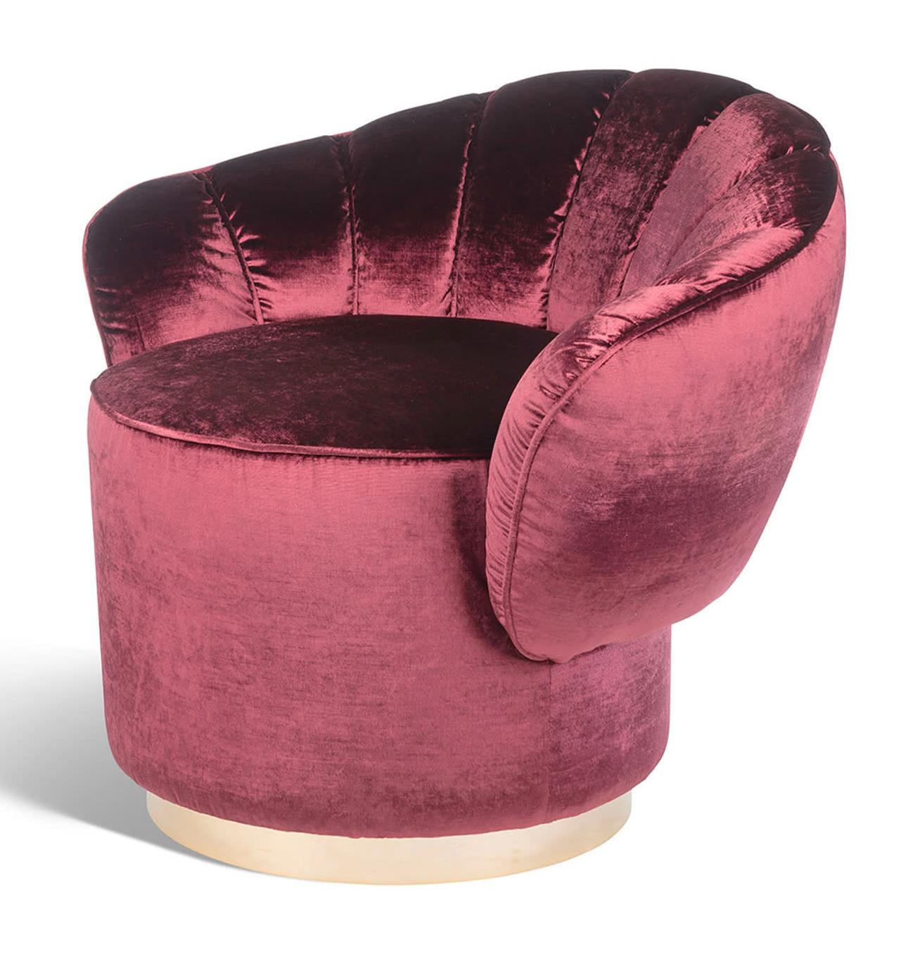 Kidman Bordeaux Accent Armchair