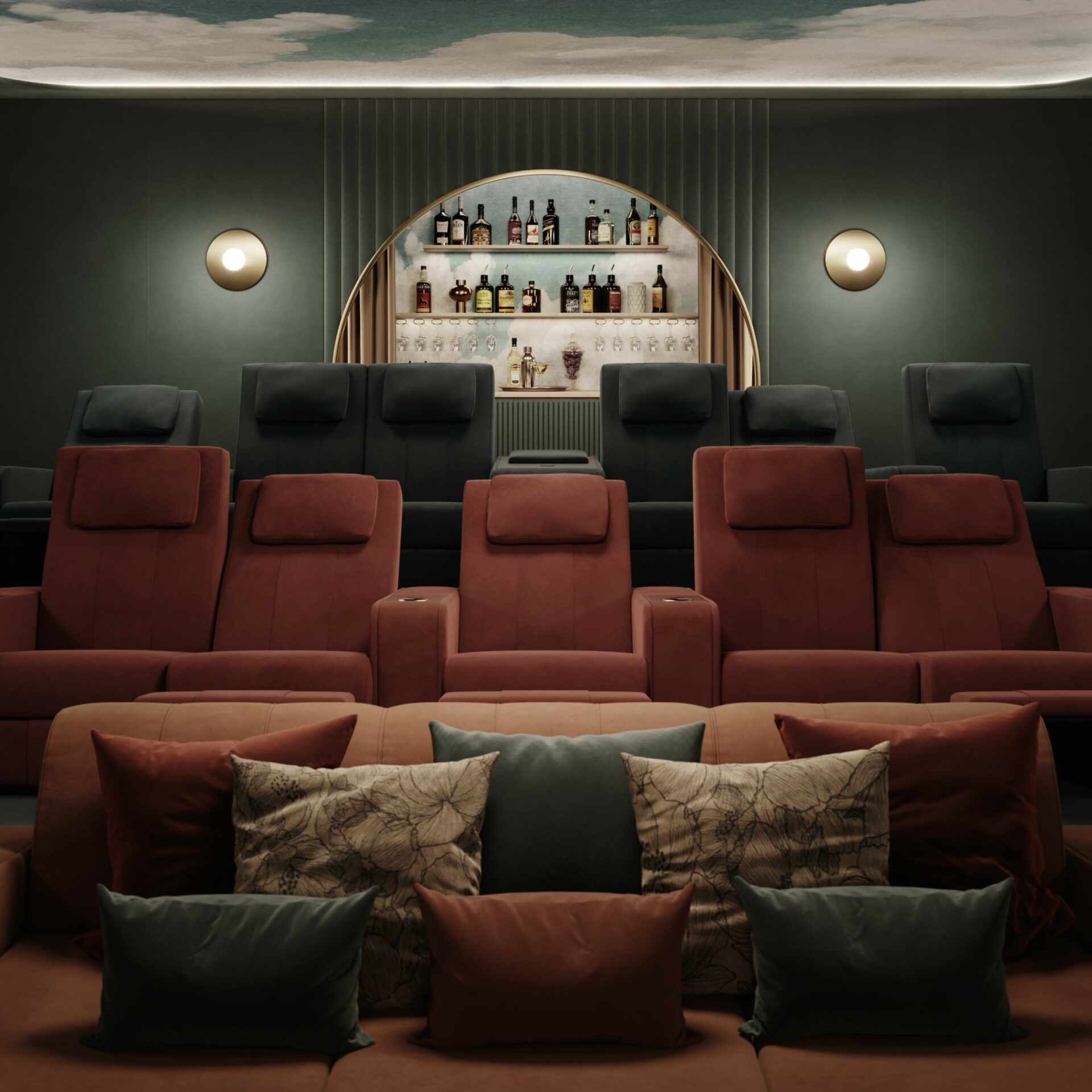 Comfort Deluxe Cinema Lounge Chair - 1