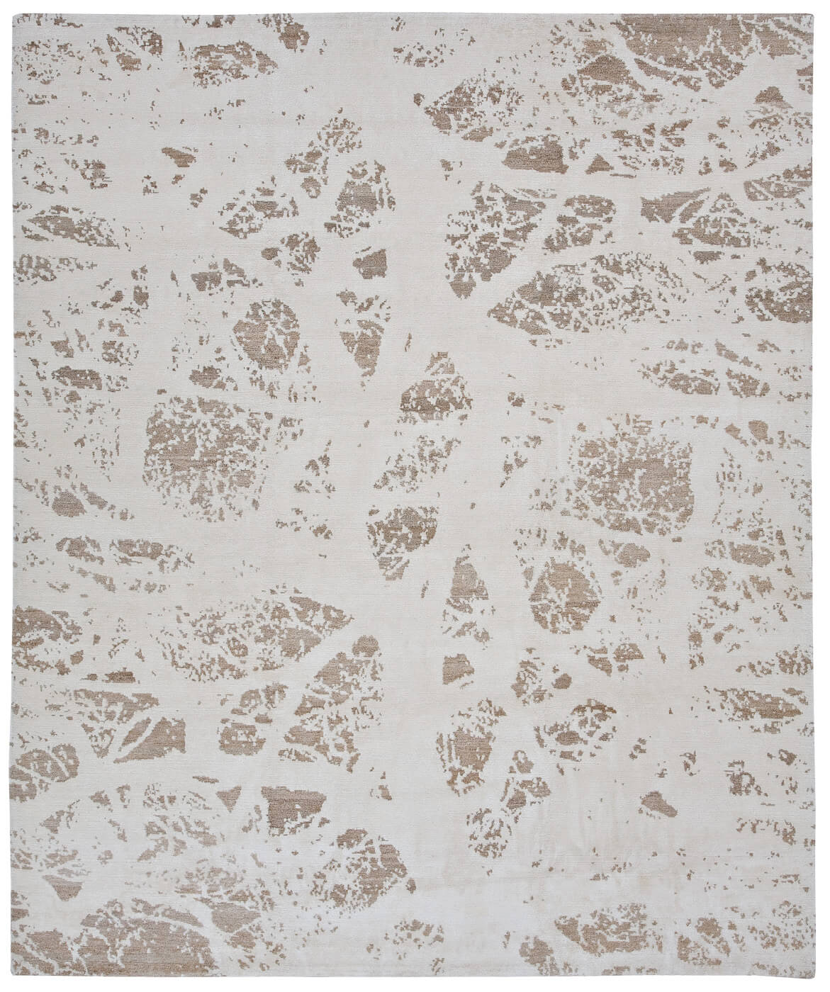 Giant Tree White Hand-Woven Luxury Rug ☞ Size: 300 x 400 cm