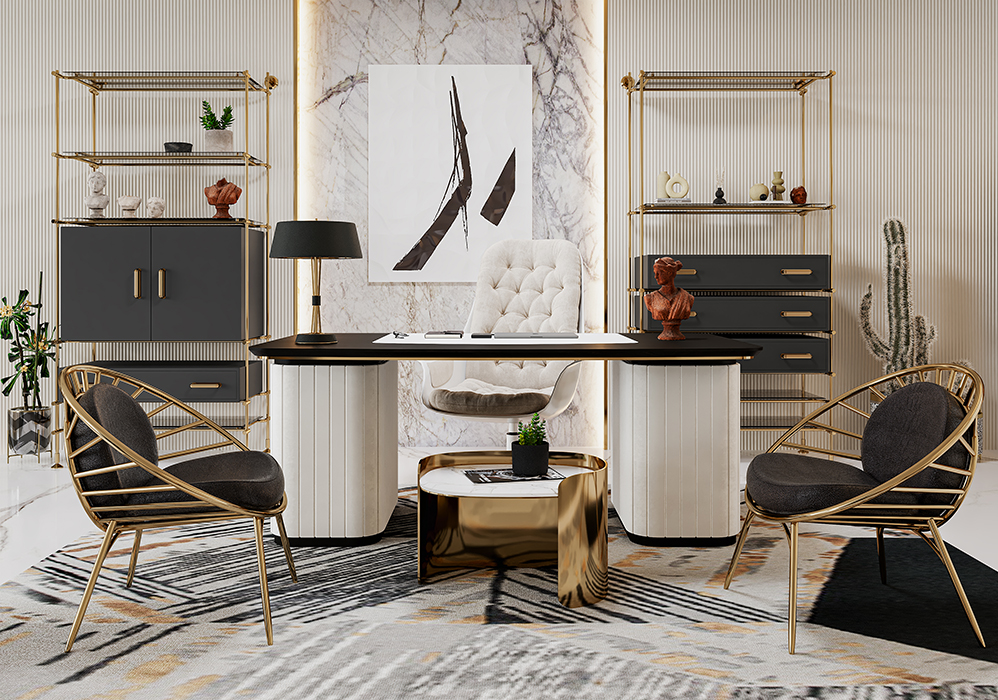 Franklin Scott Oval Side Table - 6