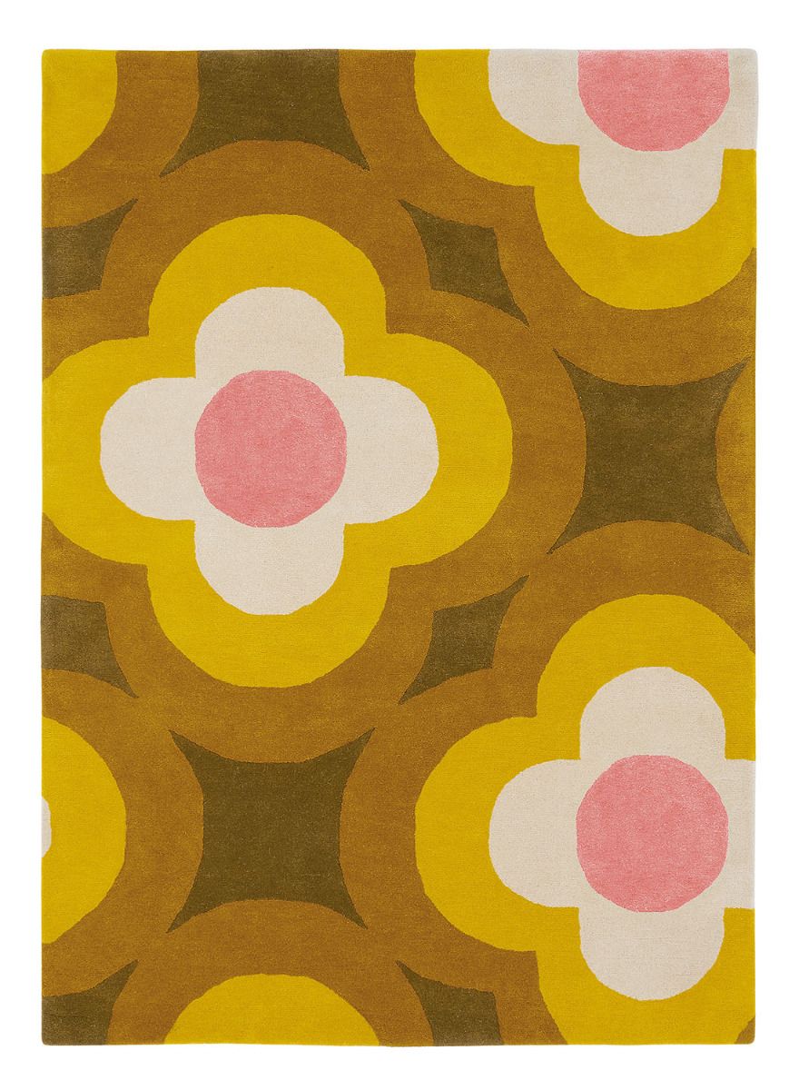 Pulse Yellow 060306 Rug | Size: 120 x 180 cm