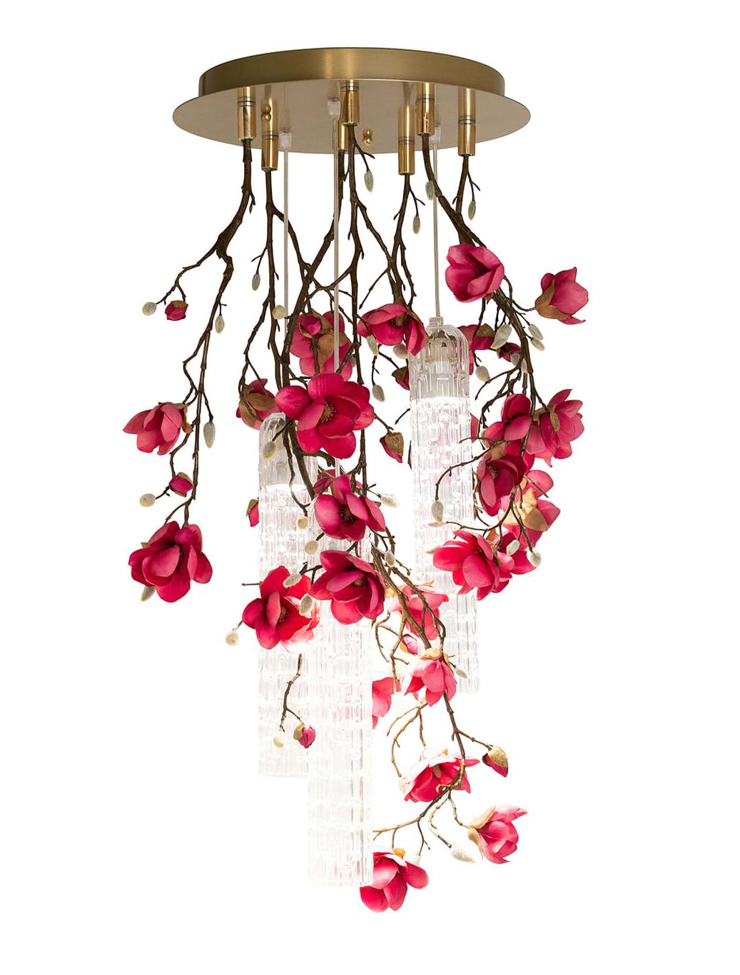 Magnolia Small Round Artisan Chandelier