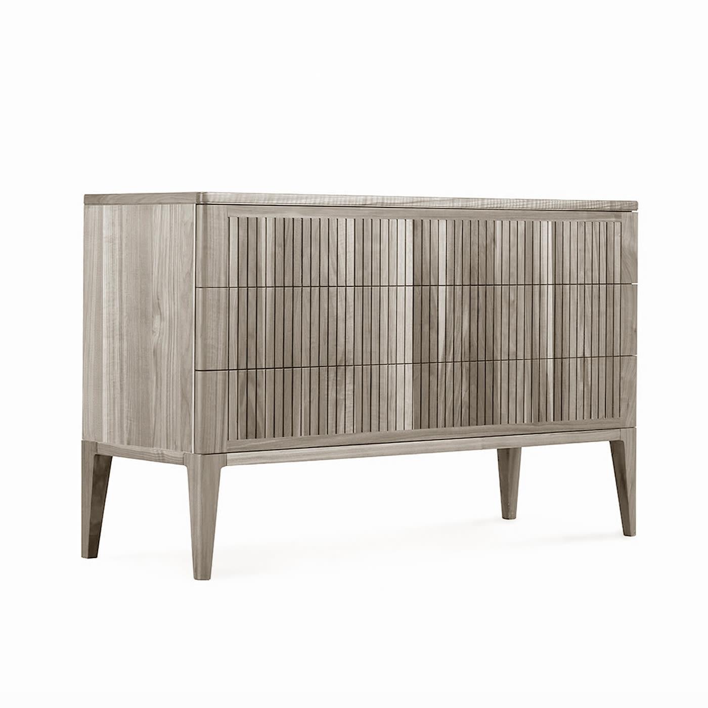 Eleva Grey Modern Chest of Drawers