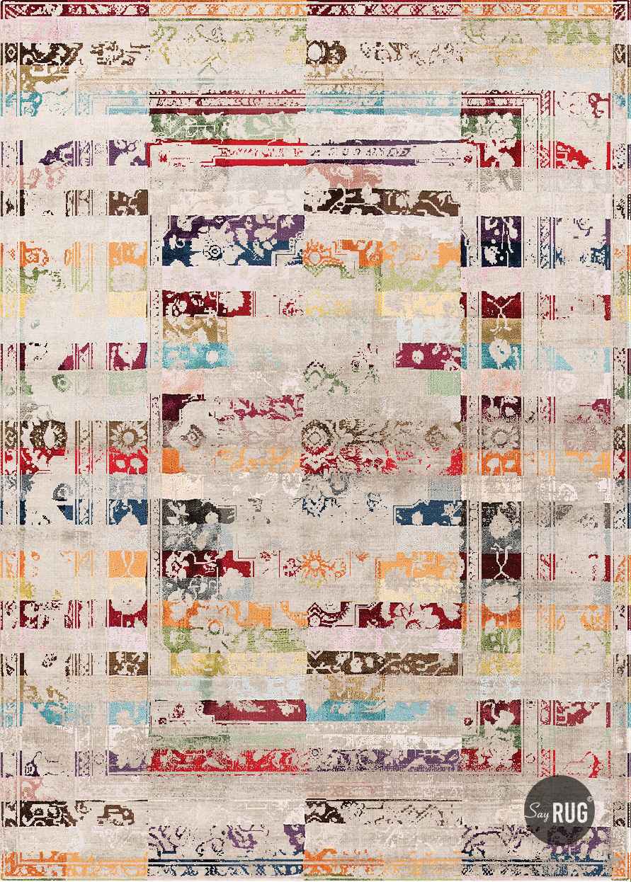 Madurai Multi Handwoven Designer Rug