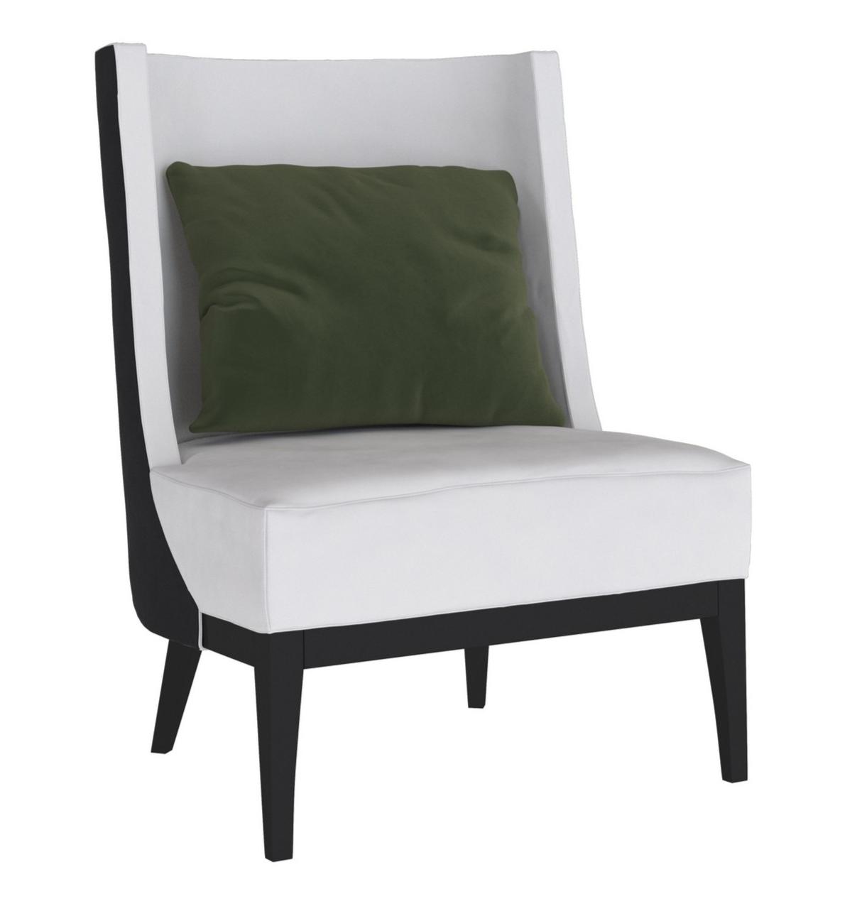 Iconic Black & White Armchair