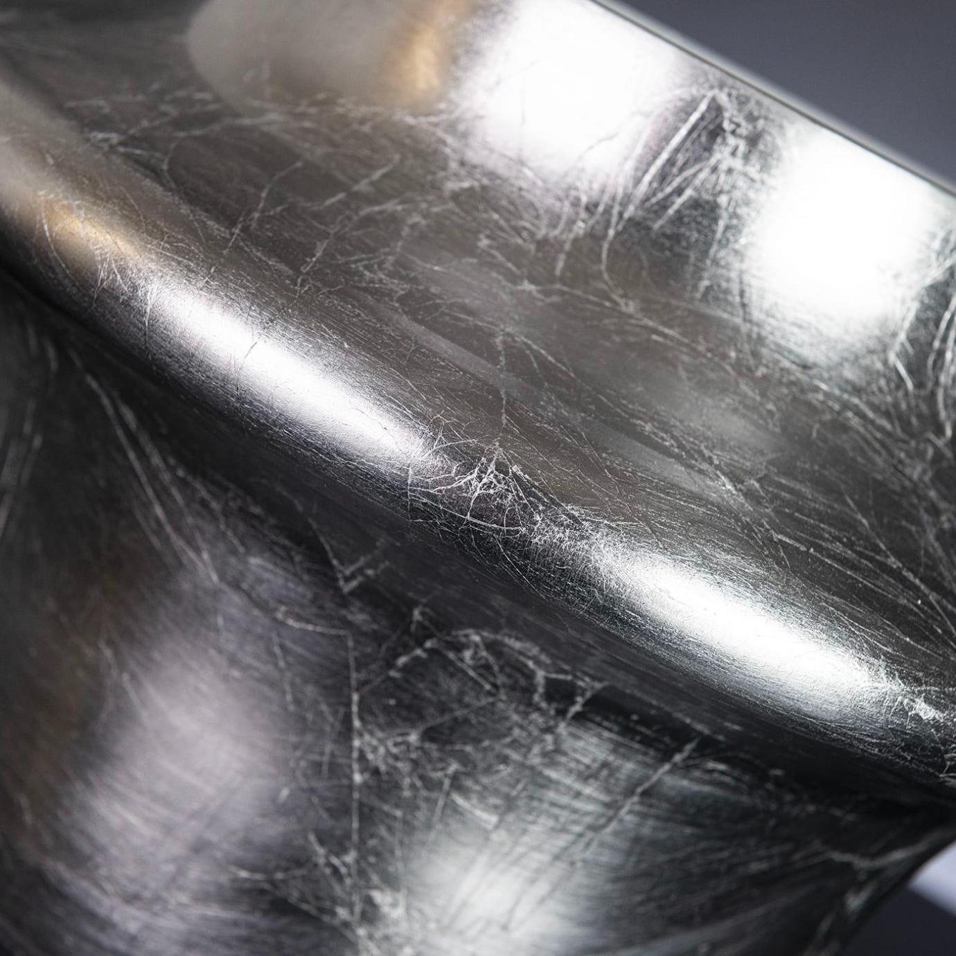 Handcrafted Silver Leaf Bowl