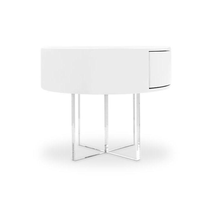Nimbus White Nightstand
