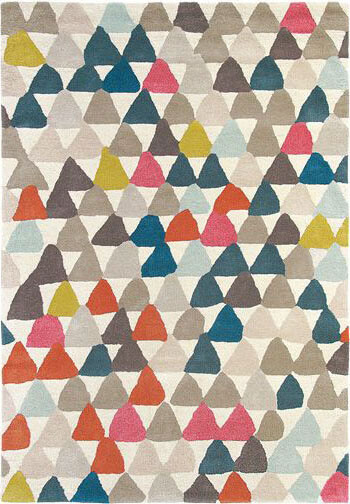 Lulu Saffron Design Rug