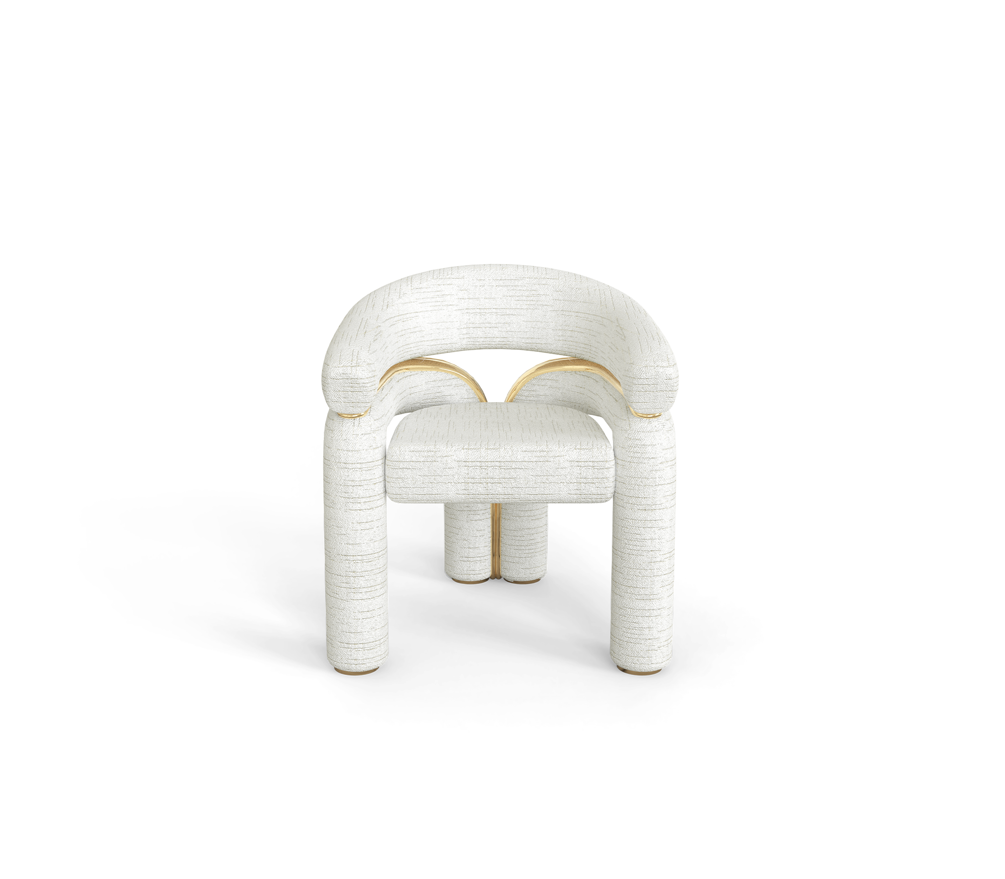 Celestia White Designer Chair