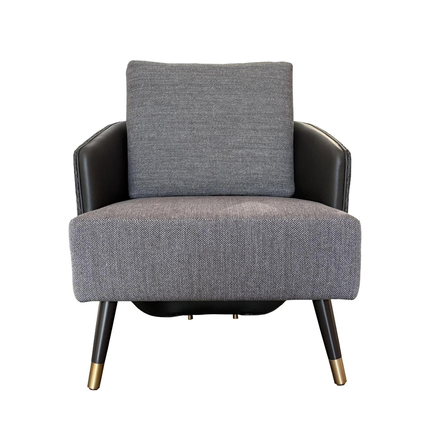 Brigitte Gray Upholstered Chair