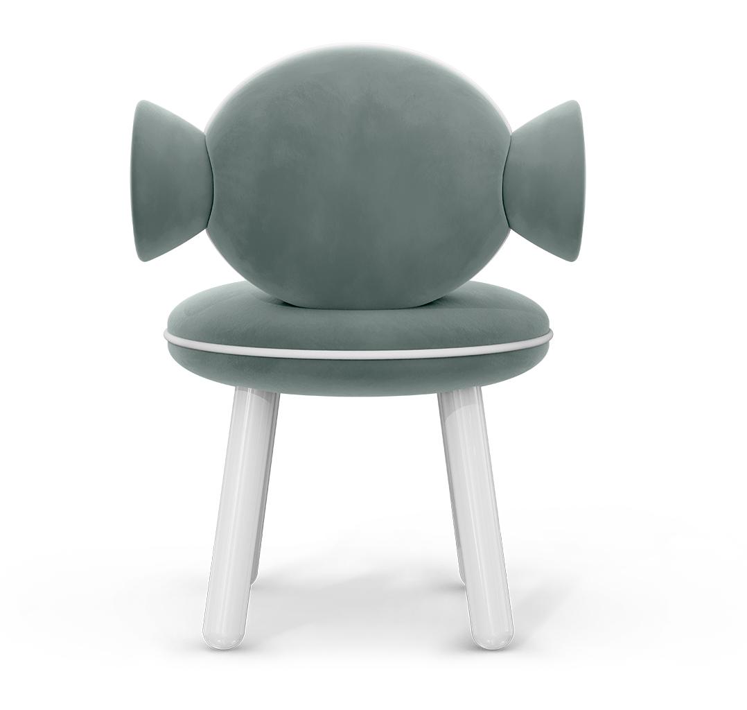Lollipop Blue Soft Kids Chair